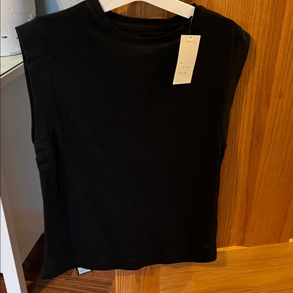 a new day Tops - Black Sleeveless Top